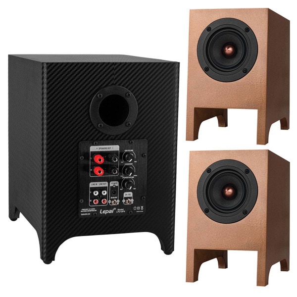 Main product image for Copperhead with Subwoofer 2.1 Channel Powered Desktop Speaker System Kit300-7182